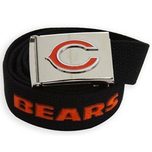 Chicago Bears Web Belt with Buckle